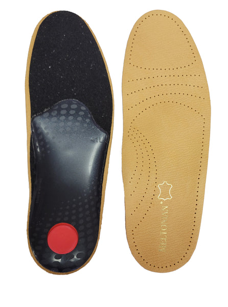 Delux - Leather Arch Support Full Insole