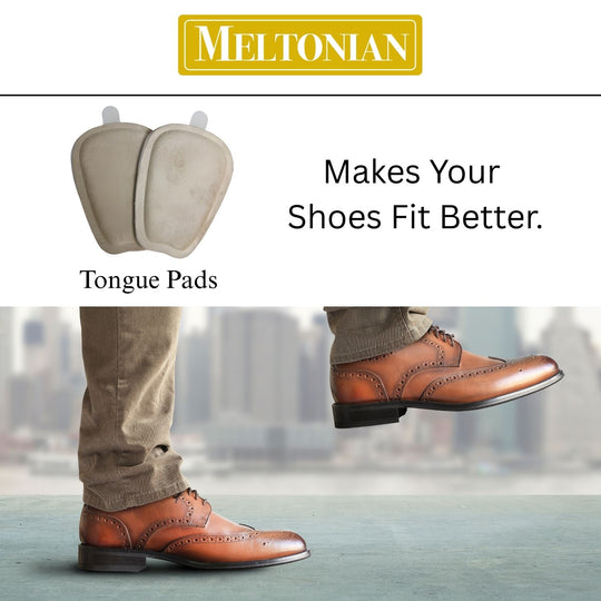 Tongue Pad -  Microfiber Velour with Memory Foam - 1 Pair