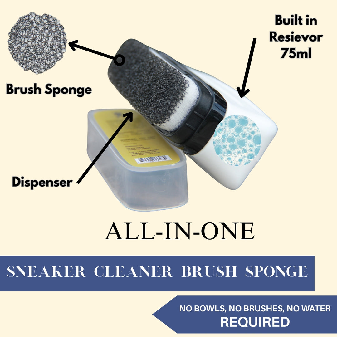 Sneaker Cleaner with Brush Sponge