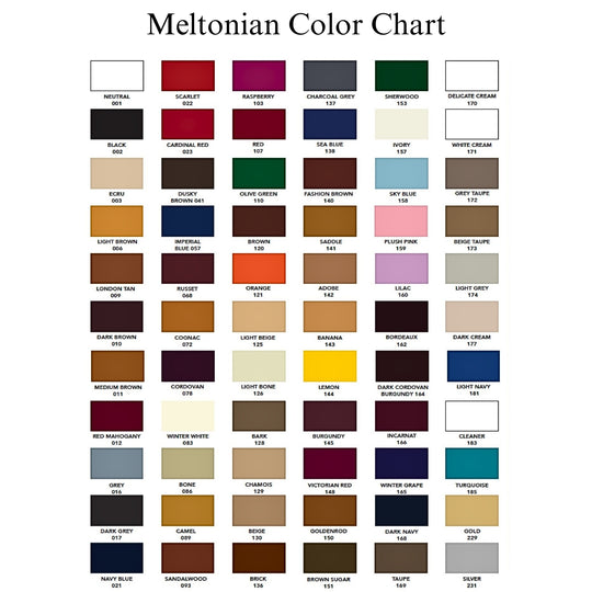 Swatch + Colour Chart