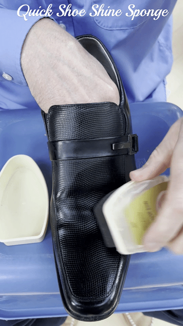 Quick Shine Sponge with Self-Replenishing Reservoir