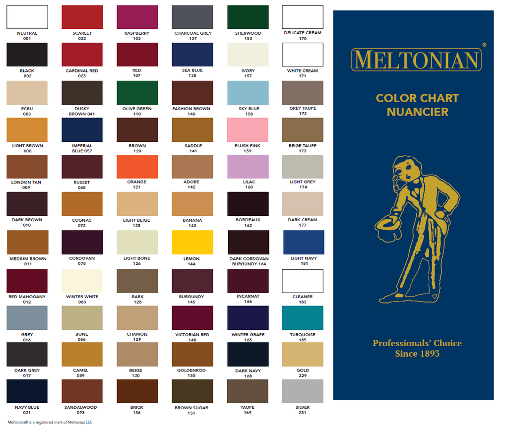 Meltonian shoe top cream cognac
